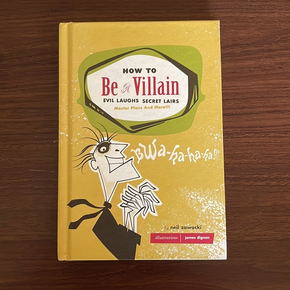 Chronicle Books Other - ✨3/$25✨ “How To Be A Villain” Handbook